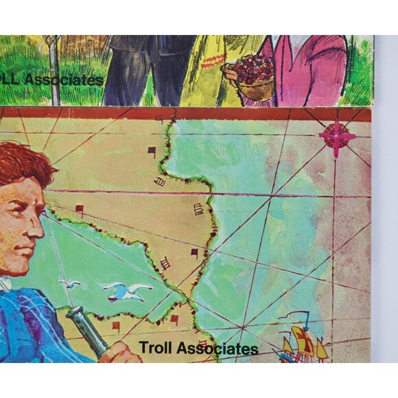 I Can Read About Christopher Columbus and The First Thanksgiving Books Lot of 2 - Picture 3 of 8